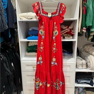 Farm for anthropologie dress